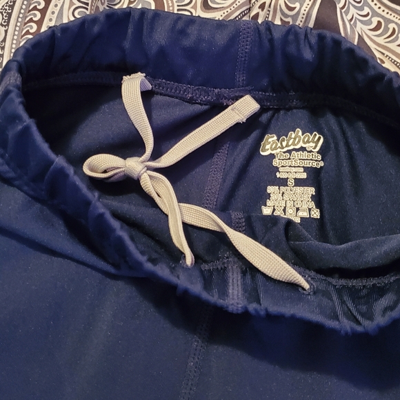 *2-for-$10* Eastbay Running Compression Shorts, Navy Blue, Size Small - Picture 3 of 4